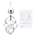 thumbnail image 1 of Solar Powered LED Wind Chime Light Colorful Hanging Spinner Lamp for Home Garden Decor, 1 of 13