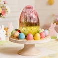 thumbnail image 4 of Weloille Easter Decorative Gradient Egg Ornament 1 Piece, 0.79 Ft Colorful Resin Egg Statue, Colorfast Smooth Surface Decorative Ornament for Home Shelf Table Spring Holiday Party Decor, 4 of 6