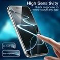 thumbnail image 5 of JETech Screen Protector for iPhone 16 Pro 6.3-Inch with Camera Lens Protector, Easy Installation Tool, Tempered Glass Film, HD Clear, 2-Pack Each, 5 of 7