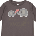 thumbnail image 4 of Inktastic My Pap Pap Grandpa Loves Me Boys or Girls Long Sleeve Toddler T-Shirt, 4 of 5