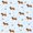 Brown Blue, variant on Homewish Pink Stripes Dachshund Queen Sheets,Leopard Print Dog Queen Sheet Sets,4pcs,1 Flat Sheet, 1 Fitted Sheet and 2 Pillowcases