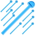 thumbnail image 1 of 10 Pcs Bird Standing Stick Parrot Stand Plastic Perch Bird Cage Accessories, 1 of 9
