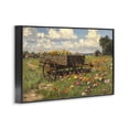 thumbnail image 2 of Stupell Industries French Country Wildflower Wagon in Bloom Black Framed Giclee Art, 18 x 12, by Franklyn Gregory, 2 of 8