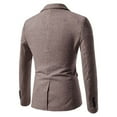 thumbnail image 3 of Nmnitkp Blazer High Quality Wrinkle Resistant Fabric Mens Suit Jacket Slim Fit Sport Coats Blazer for Daily Business Wedding Party Fine Workmanship Sport Coat Jacket Fine Workmanship Suits for Men, 3 of 3