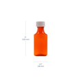 thumbnail image 2 of Frascos de medicina líquida Ezy Dose Amber Ovalados de 60 ml (caja de 132), 2 of 5