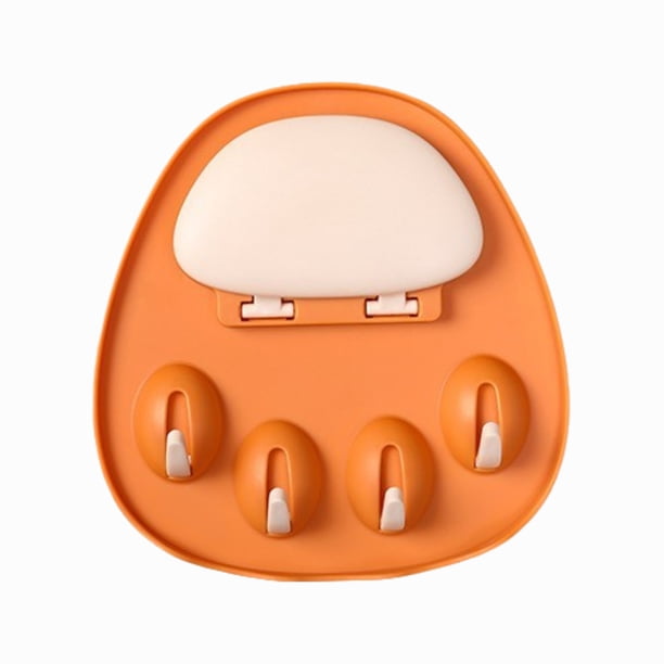 Pisexur Batería de cocina Organizador de tapas de ollas sin perforar para cocina, estante de almacenamiento multifuncional, bandeja, organizador de cucharas y palillo para la cocina del hogar
