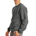 thumbnail image 2 of Hanes Molleton de Coton Ultime 10 oz, Col Rond, Charbon Chiné, TG, 2 of 5