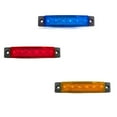 thumbnail image 4 of Barra de luz lateral para camión, 10 piezas, IP65, lámpara impermeable, marcador de iluminación, autobús, coche, vehículo, actualización Vehículos, repuestos y accesorios Mis Luz azul 24V Speravity  VI017742-06, 4 of 6