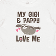 thumbnail image 4 of Inktastic My Gigi and Pappy Love Me Girls Baby T-Shirt, 4 of 5
