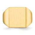 thumbnail image 4 of 14K Yellow Gold Men's Signet Ring Size 10, 4 of 6
