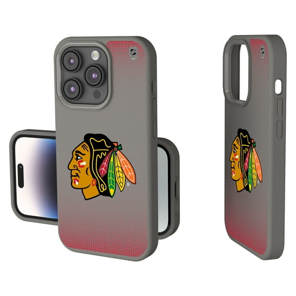 Chicago Blackhawks Linen Logo iPhone Soft Touch Case