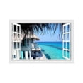 thumbnail image 2 of Etiqueta de la ventana del paisaje,Etiqueta de la ventana del paisaje del océano 3D Decoración del dormitorio,Calcomanías de pared del paisaje Pegatinas de pared Sala de estar,Etiqueta de la, 2 of 8