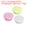 Pink Green White, variant on Uxcell Travel Soap Container, 3 Pack Round Soap Holder Case, Pink Green Blue