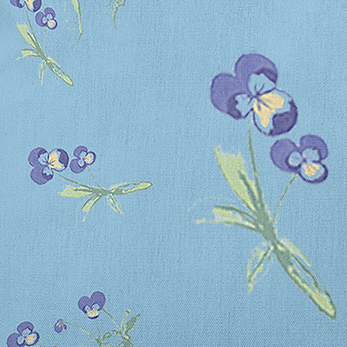 20" x 14" Simply Daisy Violets Scattered Polyester Accent Pillow, Carolina Blue Qty 1