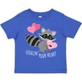 thumbnail image 3 of Inktastic Stealin' Your Heart Cute Raccoon Boys or Girls Toddler T-Shirt, 3 of 5