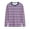 Pink1, variant on fatyb Kids Striped Long Sleeve Shirts for Boys Girls Color Block Casual Tops Lightweight Crew Neck Tees