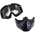 thumbnail image 3 of Birdz Eyewear Pelican 2 Pairs Mask Safety Goggles Fitover Black TPU Frame w/ Clear & Yellow Lenses, 3 of 7