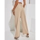 thumbnail image 4 of Pantalones Sueltos con Cordón,Pantalones De Pierna Ancha para Mujer Pantalones Largos De Salón Pantalones Rectos Sueltos para Mujer Características Líderes En Su Clase, 4 of 7