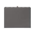 thumbnail image 5 of Weston Home Shiloh Arched Diamond Gold Metal End Table, Grey, 5 of 8