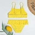thumbnail image 5 of Girls Swimsuits Girls Swimsuit with Shorts Girls' Two-Piece Swimwear Teen Girl Bathing Suits for Kids 5-6 Years Girls Fashion, 5 of 6