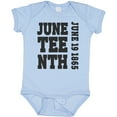 thumbnail image 3 of Inktastic Juneteenth June 19, 1865 Boys or Girls Baby Bodysuit, 3 of 5