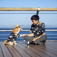 thumbnail image 2 of High Hot Sale Fancy Pets Hawaiian Shirt For Pet And Owners Summer Floral Breathable Cool Hawaiian Shirt For Small Dogs And Cats Pet Shirt, 2 of 5