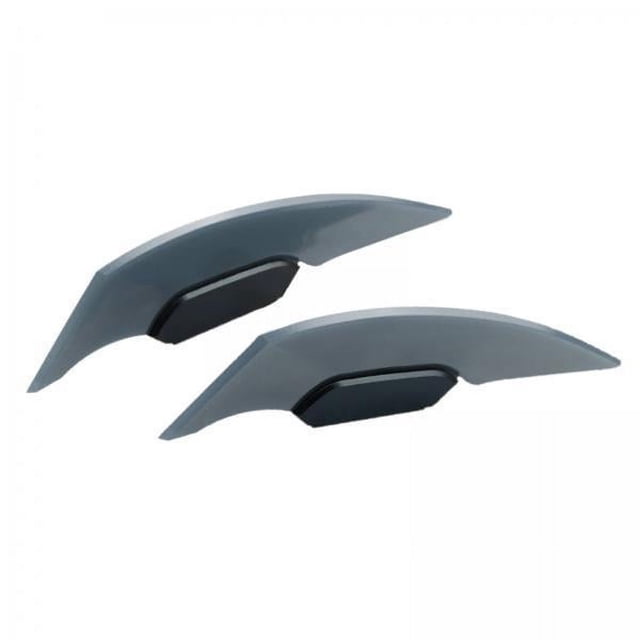 Alerón Aerodinámico Winglet para Motocicleta Sunnimix Apto para Motocicletas Eléctricas Gris 2 piezas