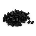 thumbnail image 1 of Tapa de extremo de manguera de goma de 9 mm de diámetro interior, protector de rosca, color negro, 100 piezas, 1 of 3