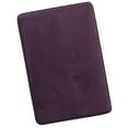 thumbnail image 2 of 1 Large Clara Clark Bath Mat Bathroom Rug - Absorbent Memory Foam Bath Rugs - Non-Slip, Thick, Cozy Velvet Feel Microfiber Bathrug, Plush Shower, Toilet-Floor Bathmats Carpet - Purple - 20"x32", 2 of 6