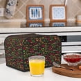 thumbnail image 6 of Balery Doodle Barbeque 1 Pattern Oven Cover Kitchen Bread Machine Protector, 4 Slice Toaster Cover for Home, Anti Dust Fingerprint Coaster Cover, 6 of 7