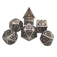 thumbnail image 1 of Dados poliédricos en apariencia de D8 D10 D12 D20 para D RPG Game 7Pcs - 1 Estilo 1 CUTICAT Juego de dados poliédricos, 1 of 8