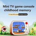 thumbnail image 3 of H7 Retro Nostalgic TV Consola de Juegos Pantalla de 3,5 Pulgadas 740 Juego Clásico Nostálgico Home TV Controlador de Juegos Rojo, 3 of 5