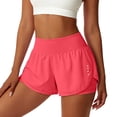 thumbnail image 2 of Aihuaihua Running Shorts Women 2 in 1 High Waisted Athletic Workout Sport Short Pant with Side Pockets Fashion Tennis Golf Skirt RD2 XL, 2 of 7