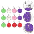 thumbnail image 2 of 12pcs Stainless Steel Pet ID Tags Cat Tags Pendants Kitten Tags Round Tags, 2 of 8