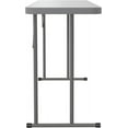 thumbnail image 6 of 6-Foot Gray Plastic Folding Training Table, 6 of 14