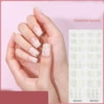 thumbnail image 5 of Semi Cured Nail Stickers with Soft Glossy Gel Finish for Beginner Women Girl, 5 of 20