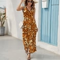 thumbnail image 5 of Leopard Print Pattern Pattern Design Sleeveless Dress Summer Clothes for Women Women's Clothing 2025, 5 of 6