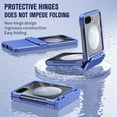 thumbnail image 3 of for Samsung Galaxy Z Flip 5 Slim Case, [Integrated Screen Protector] One-Piece Z Flip 5 Phone Case with Hinge Protection All-Inclusive Scratch-Resistant Z Flip 5 5g Phone Case Blue, 3 of 12