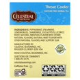 thumbnail image 2 of Celestial Seasonings, Herbal Tea, Throat Cooler, Caffeine Free, 16 Tea Bags, 0.96 oz (27 g) Pack of 3, 2 of 2