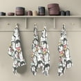 thumbnail image 5 of Dreamtimes Cute Penguin Kitchen Dish Towel 1 Pack, Soft Absorbent Dishcloths Reusable Hand Towel Washable Tea Towels for Home Kitchen Bar Table Decor, 28 x 18 Inch, 5 of 7