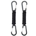 thumbnail image 1 of Lishi Keychain Carabiner Clips - 2 Pack, Heavy Duty Stroller Hook Holder for Water Bottle, Keys, Backpack, Tools, 1 of 4