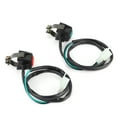 Universal Motorcycle Starter Kill Switch Handlebar Ignition Dual Button
