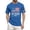 #01 Blue, variant on America 250 Shirts for Men Patriotic Star American Flag Print Crew Neck Short Sleeve Tshirt Muscle Regular Fit Breathable Daily Wear Tops, Blue, #01 Blue