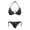 American flag, variant on Bikini Sets, Haitian National Emblem & Palm Tree Pattern Adjustable Two Piece Bathing Suit, Adjustable Strap Quick Drying Swimwear for Summer Beach
