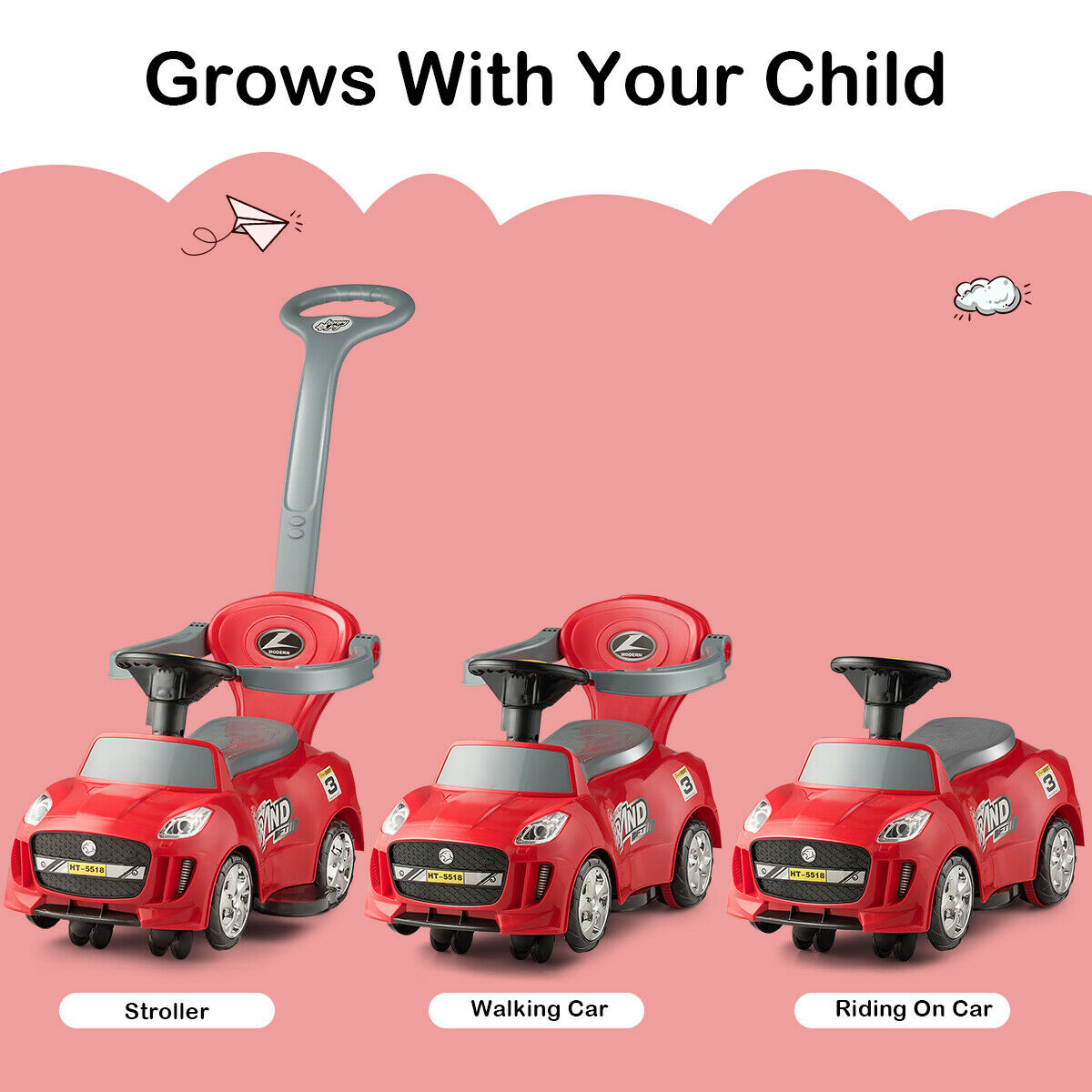 push car toddler wagon