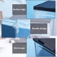 thumbnail image 4 of Acrylic Display Case for Collectibles Display Case Acrylic Display Rack Case Organizer with 2 Tier Dustproof Storage Display Box, 4 of 6