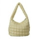 thumbnail image 2 of Bolso de hombro plisado de gran capacidad | Bolsa de axilas femenina | Bolso de moda ligero | Múltiples bolsillos | Diseño único de nubes | Accesorio versátil para viajes diarios | Estilo, 2 of 4