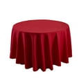 thumbnail image 1 of Matsuzay Home Hotel ple diseño redonda mantel ceremonia fiesta mantel reutilizable lavable decoración Festival ornamento Mostrada Rojo 2.0 m, 1 of 6