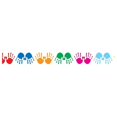 thumbnail image 2 of CARSON-DELLOSA Colorful Handprints Borders 1456, 2 of 2