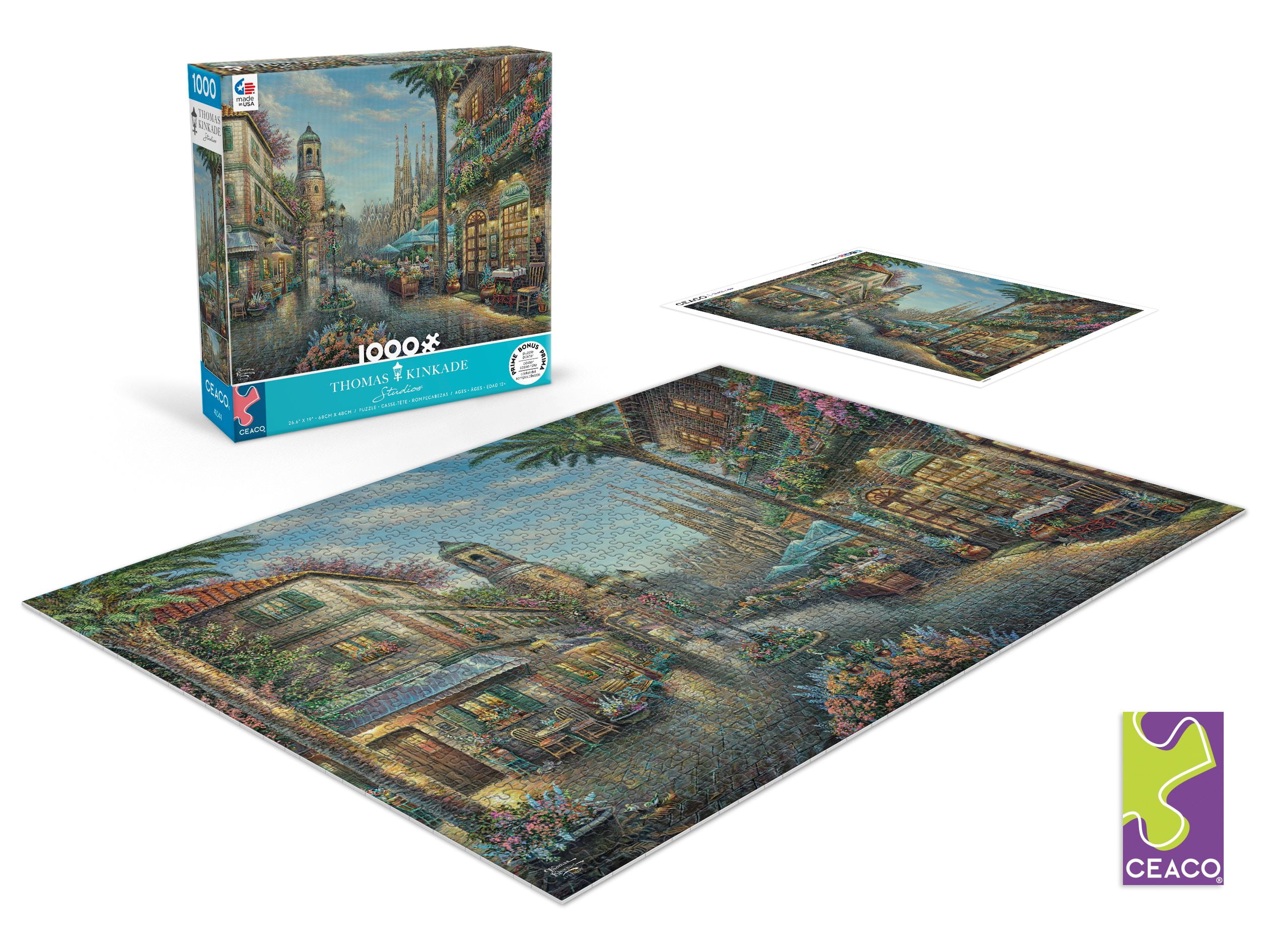 Ceaco 1000 Piece Spanish Café Interlocking Jigsaw Puzzle